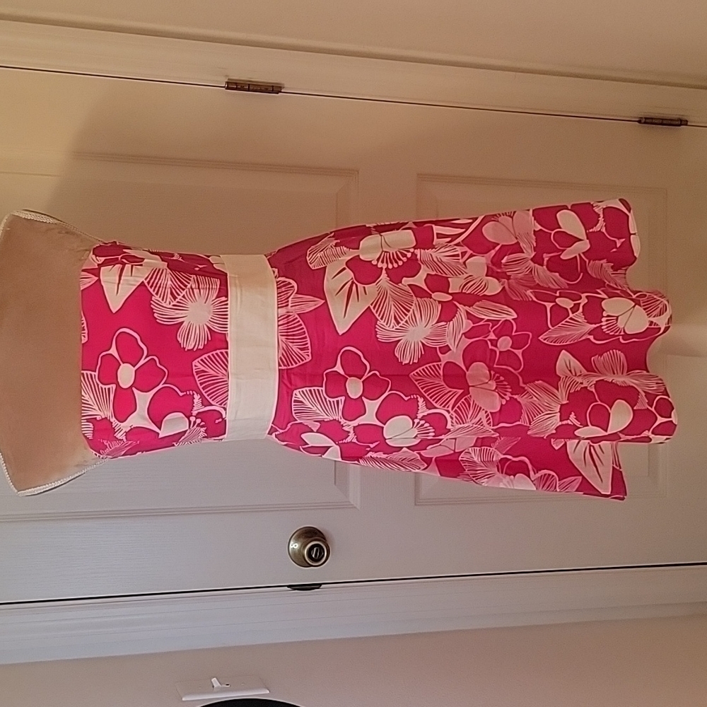 Maurices Tropical Floral Strapless Dress Size 7/8 EUC!